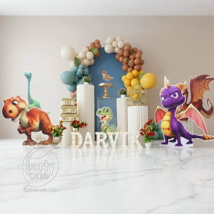 birthday Prime Dinosaur Theme Kids Birthday Decor