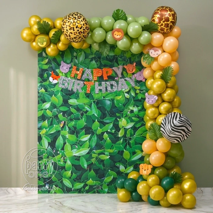 decorations Teddy Theme Colorful Baby Shower Decor