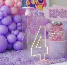 birthday K Pop Birthday Party Centerpiece Decor