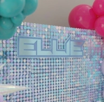 birthday K Pop Balloon Garland Backdrop Decoration