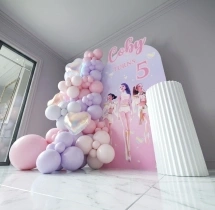 birthday K Pop Party Feature Backdrop Decoration
