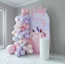 birthday K Pop Party Feature Backdrop Decoration