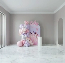 birthday K Pop Party Feature Backdrop Decoration