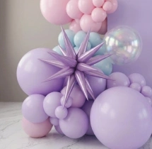birthday K Pop Birthday Balloon Backdrop Duo