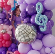 birthday K Pop Music Theme Stage Decoration