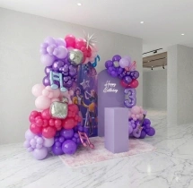 birthday K Pop Music Theme Stage Decoration
