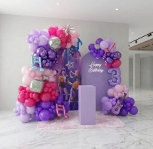 birthday K Pop Music Theme Stage Decoration