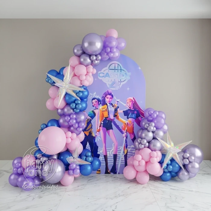 kids theme decorations K Pop Character Birthday Party Decor