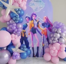 birthday K Pop Character Birthday Party Decor