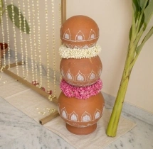 festival decorations Elegant Floral Arch Ganesha Decoration