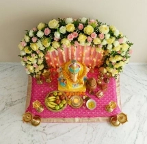 festival decorations Exotic Blossom Ganesha Decor