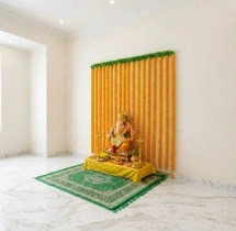 festival decorations Ganesh Festival Artificial Flower Decoration