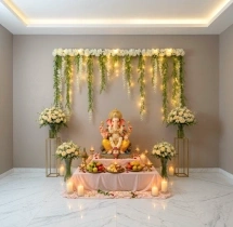 festival decorations Elegant Flower Backdrop Decoration
