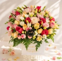 surprises Pretty Pink Surprise Gift Flower Box