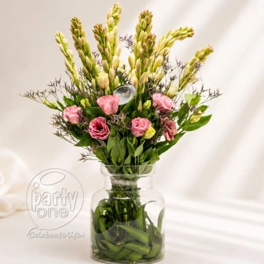surprises Graceful Tuberose Floral Vase