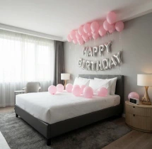 birthday Happy Birthday Bedroom Balloon Decoration