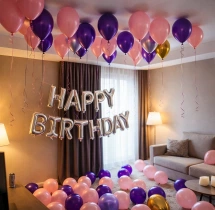 birthday Elegant Ceiling Balloon Birthday Decoration