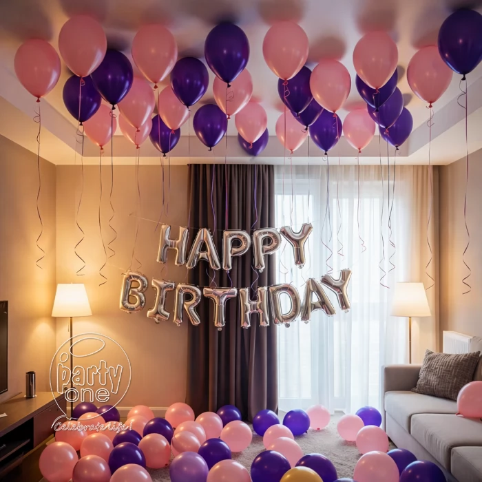birthday Elegant Ceiling Balloon Birthday Decoration