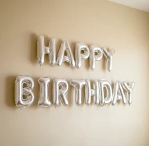 birthday Pastel Colour Ceiling Balloon Decoration