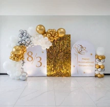 decorations Glossy Womens Day Balloon Decoration