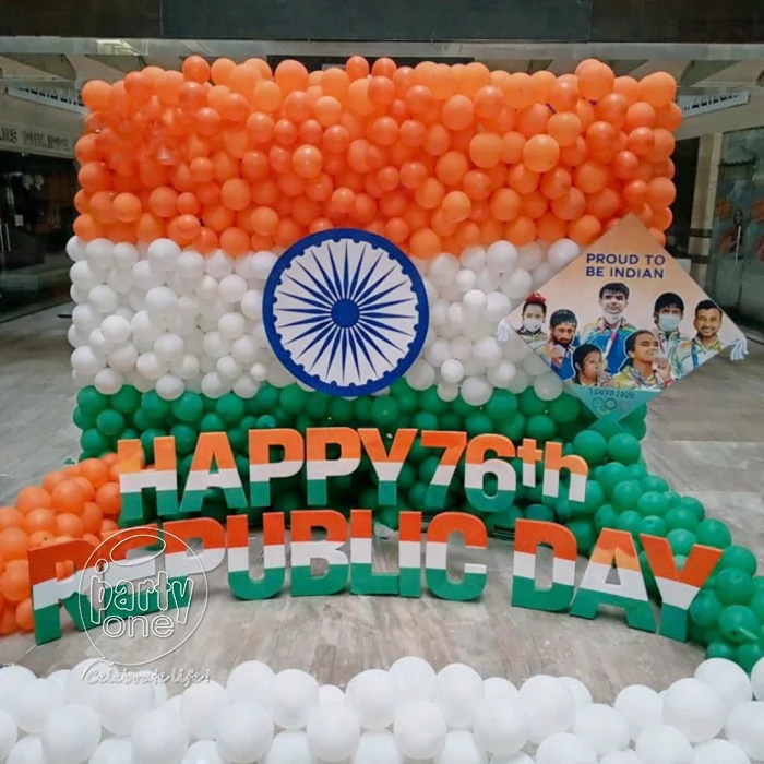 festival decorations Republic Day Mall Decoration