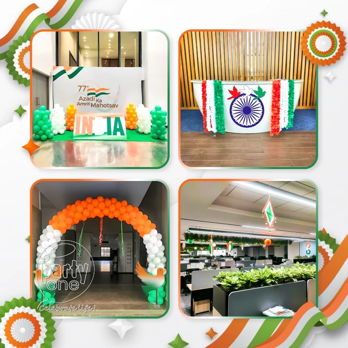 festival decorations Patriotic Corporate Balloon Decoration Package