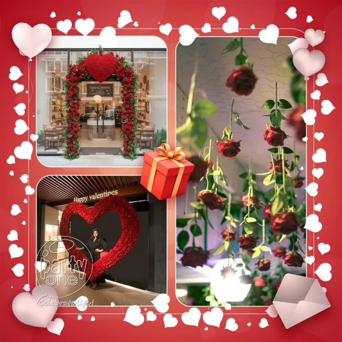 decorations Amour Nights Valentine Cafe Decoration