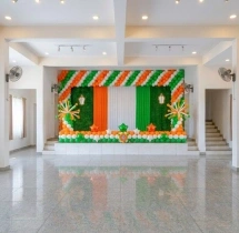 festival decorations Independence Day Theme Stage Decoration
