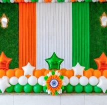festival decorations Independence Day Theme Stage Decoration