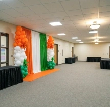 festival decorations Tricolor Theme Independence Day Backdrop