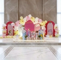 birthday Luxury Unicorn Theme Birthday Stage Decor