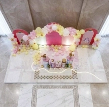 birthday Luxury Unicorn Theme Birthday Stage Decor