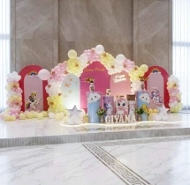 birthday Luxury Unicorn Theme Birthday Stage Decor