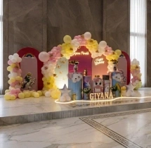 birthday Luxury Unicorn Theme Birthday Stage Decor