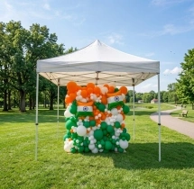 festival decorations Independence Day Balloon Backdrop Decor