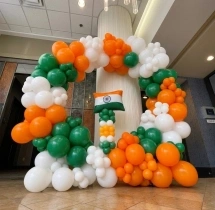 festival decorations Independence Day Balloon Ring Decor