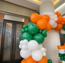 festival decorations Independence Day Balloon Ring Decor