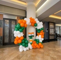 festival decorations Independence Day Balloon Ring Decor
