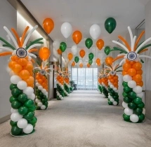 festival decorations Independence Day Balloon Ring Decor