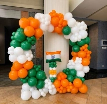 festival decorations Independence Day Balloon Ring Decor
