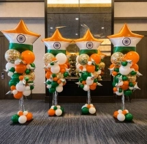 festival decorations Independence Day Balloon Ring Decor