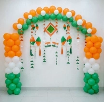 festival decorations Independence Day Balloon Wall Decoration