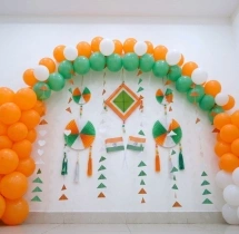 festival decorations Independence Day Balloon Wall Decoration