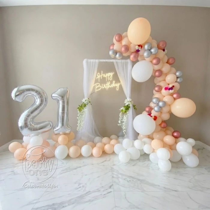 birthday Charming Neon Light Birthday Surprise Decoration