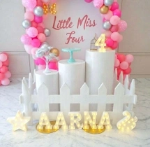 birthday Little Miss Baby Girl Decor