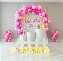 birthday Little Miss Baby Girl Decor