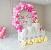 birthday Little Miss Baby Girl Decor