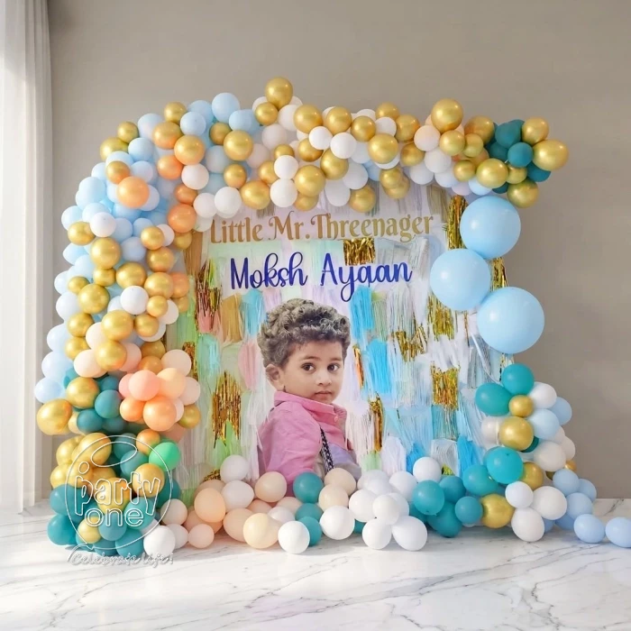 birthday Little Threenager Birthday Balloon Decor
