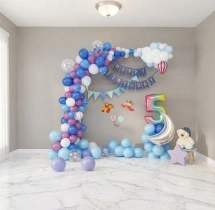 birthday Sky Adventure Birthday Balloon Decoration