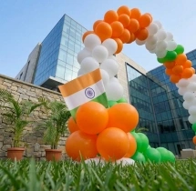 festival decorations Simple Independence Day Ring Decoration